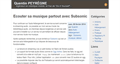 Desktop Screenshot of peyregne.info