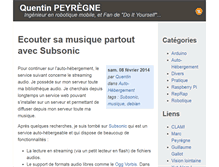Tablet Screenshot of peyregne.info